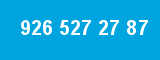 926 527 27 87 926 527 27 87
